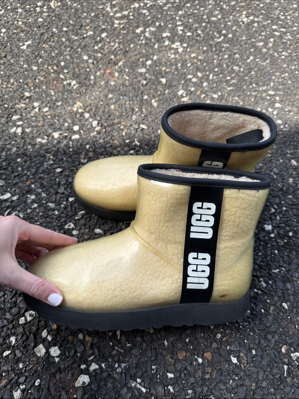 Ugg clear waterproof boots